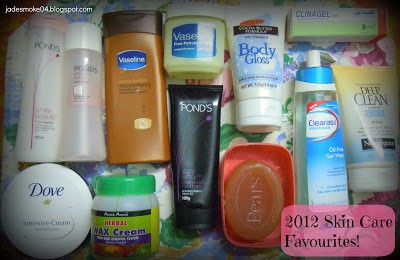 2012 Skin Care Favourites!