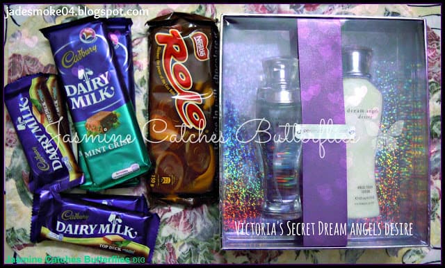 Dairy Milk Mint Crisp, Top Deck & Victoria's Secret Dream Angels Desire