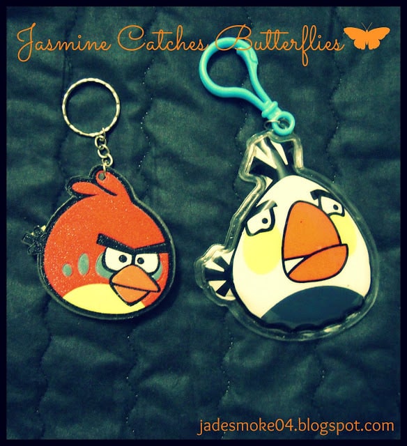 Angry Bird Keychains