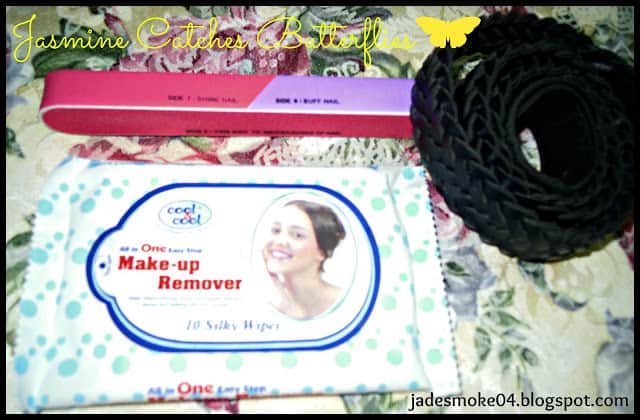 Cool & Cool Make-up Remover, Nail Filer, Belt