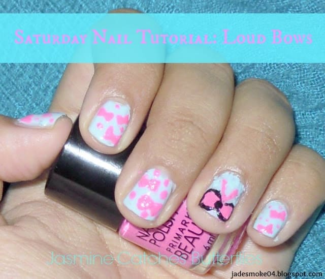 Saturday Nail Tutorial: Loud Bows