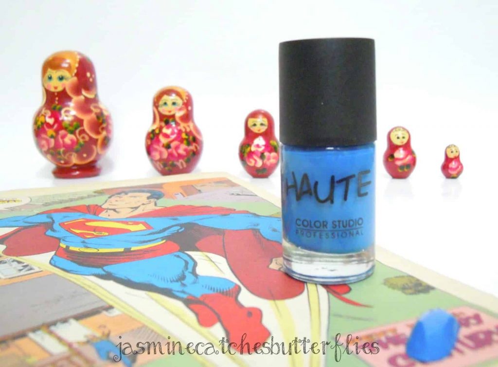 Color Studio Professional Haute Nail Polish - Superman Blue | Review and Swatch