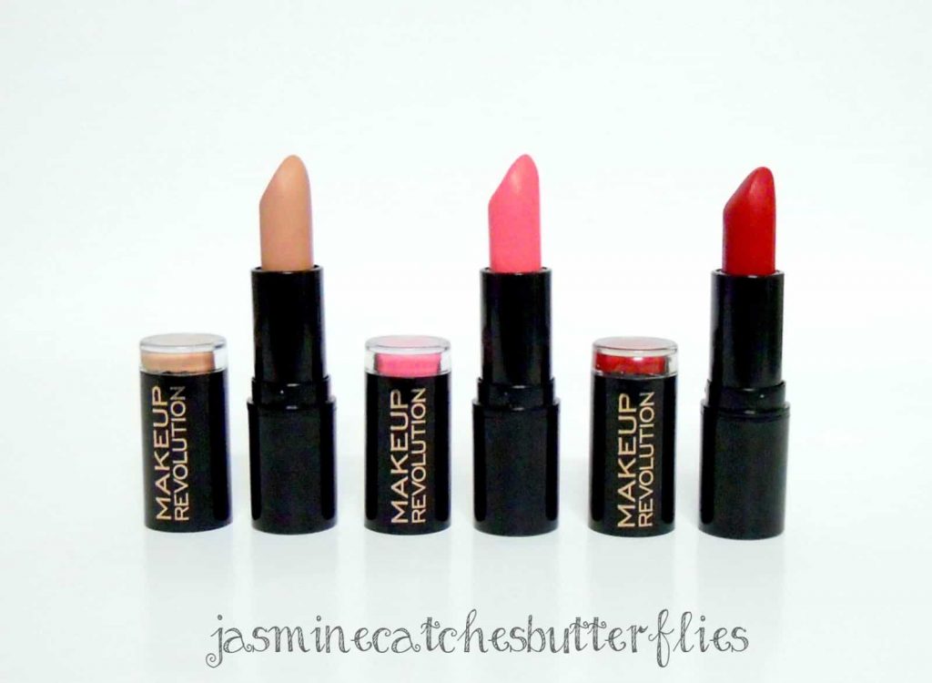 Makeup Revolution Lipsticks