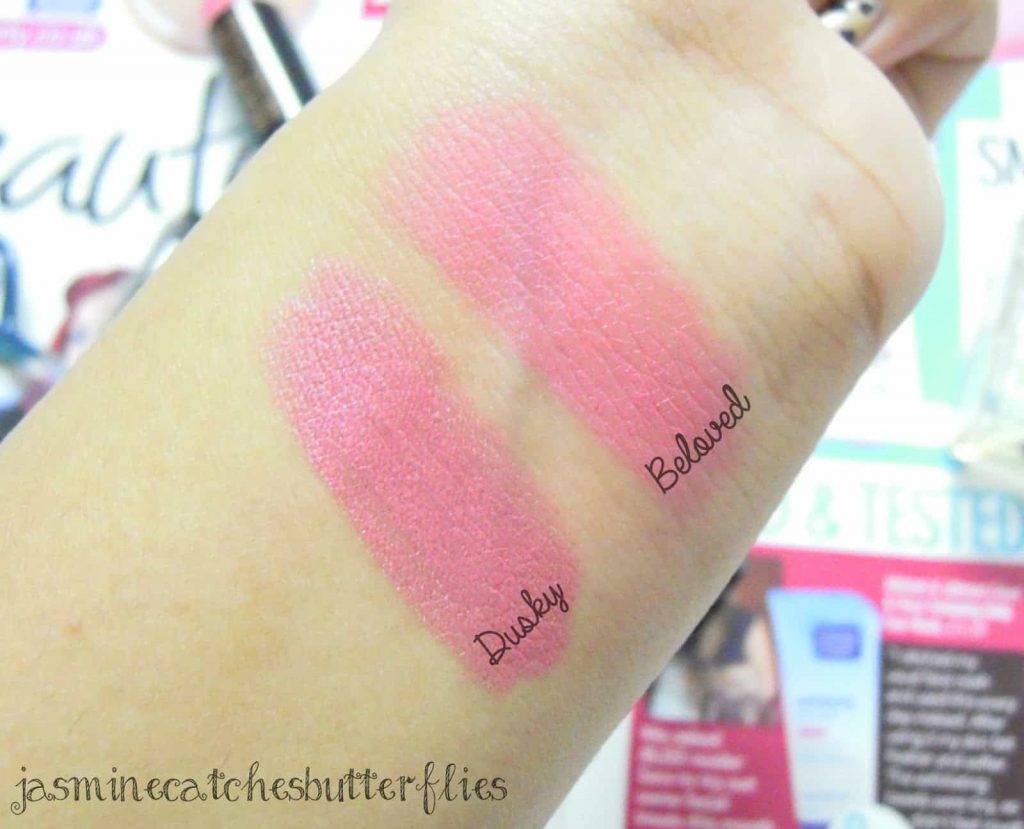 Makeup Revolution Matte Lipstick Beloved Review and Swatches