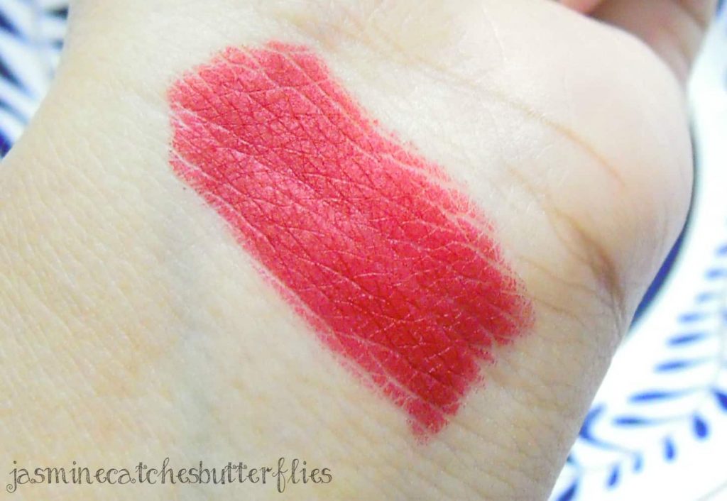 MAC Ruby Woo swatch and review