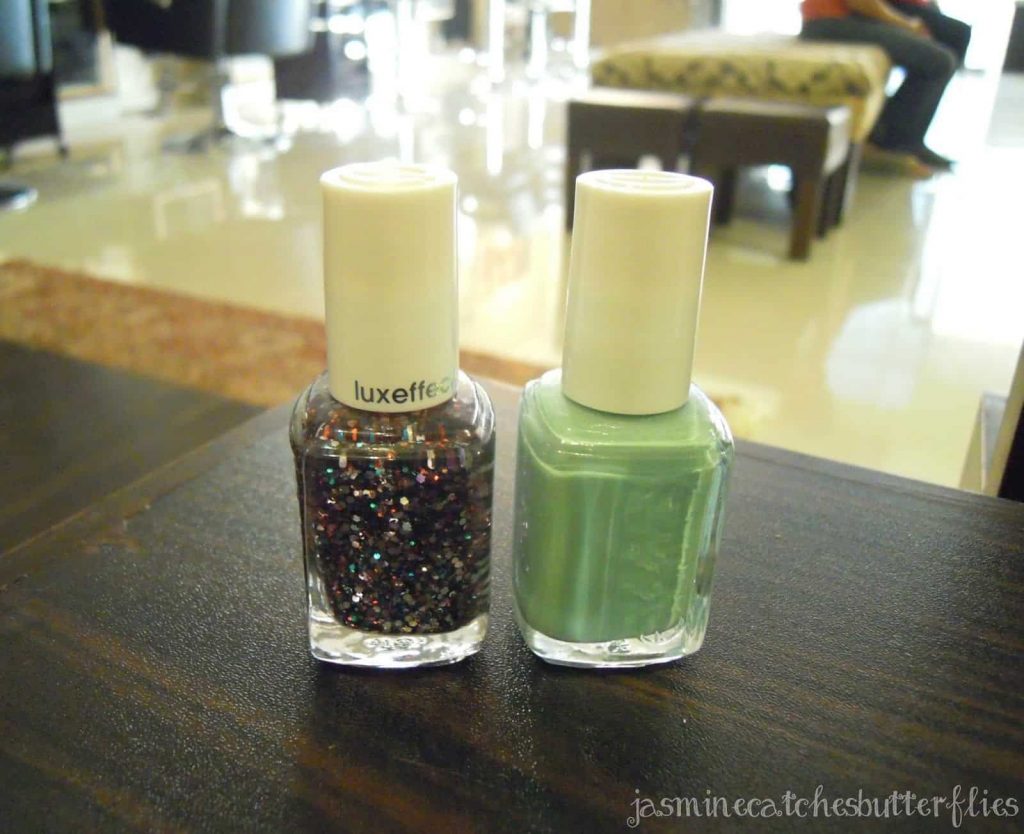 Essie Nail Polishes Turquoise and Caicos Jazzy Jubilant