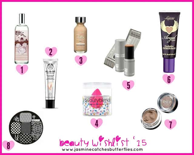 Beauty Wishlist 2015