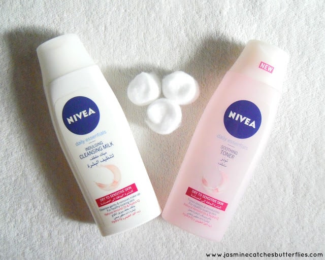 Nivea Cleanser and Toner for Dry Skin