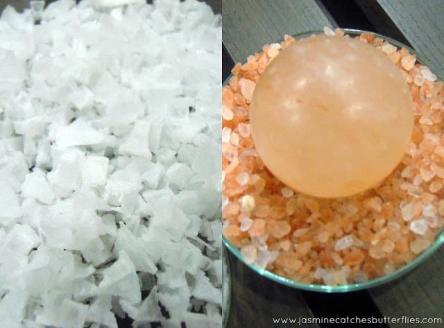 Pyramid Salt and Massage Ball