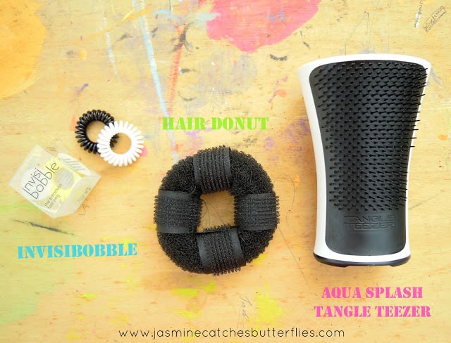 Invisibobble Hair Donut Aqua Splash Tangle Teezer 