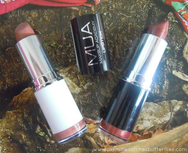 MUA Lipsticks Review