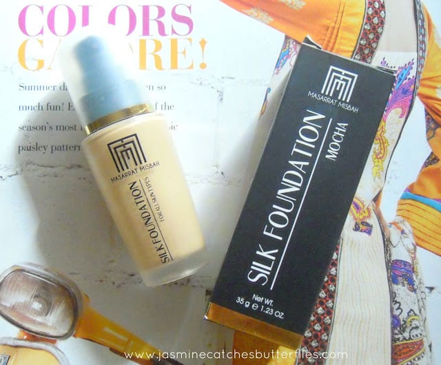 Masarrat Misbah Silk Foundation Review and Swatches
