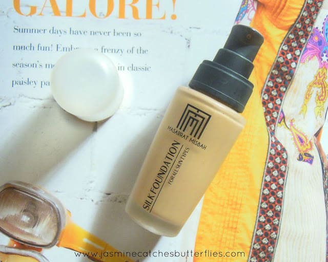 Masarrat Misbah Silk Foundation Review and Swatches