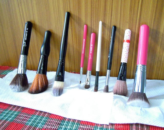 Washing and Maintenance of Makeup Brushes