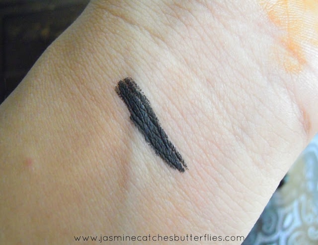 Maybelline Master Drama Ultra Black Khol Liner Swatch