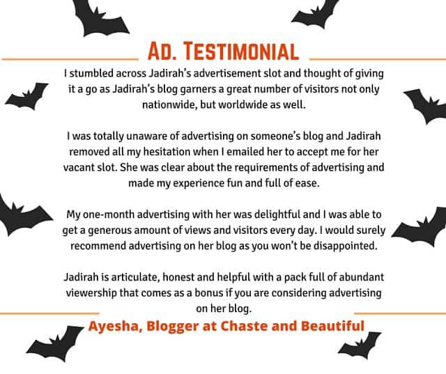 Blog Ad Testimonial