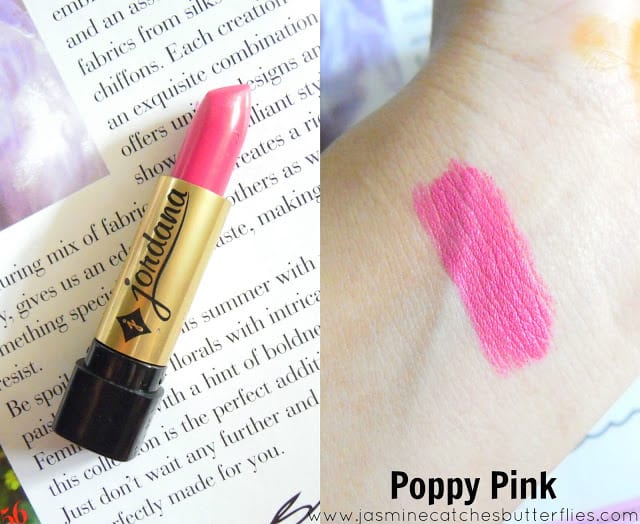 Jordana Poppy Pink Lipstick