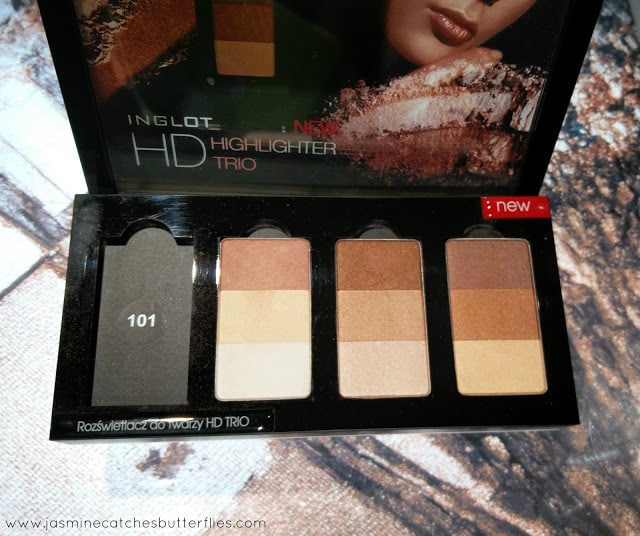 Inglot HD Trio Highlighters