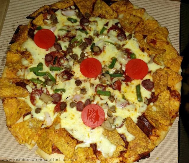 Pizza Hut Doritos Pizza