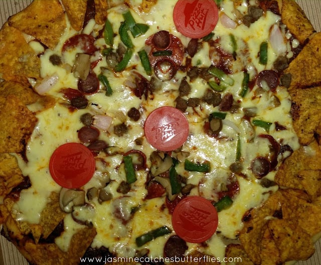 Pizza Hut Doritos Pizza