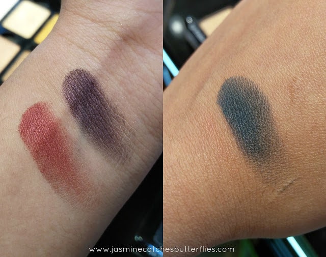 Inglot Eyeshadows Swatched