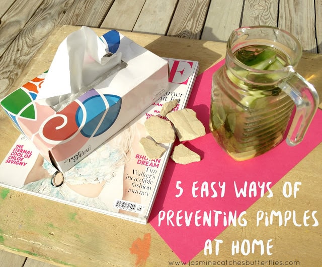5 Easy Ways of Preventing Pimples At Home