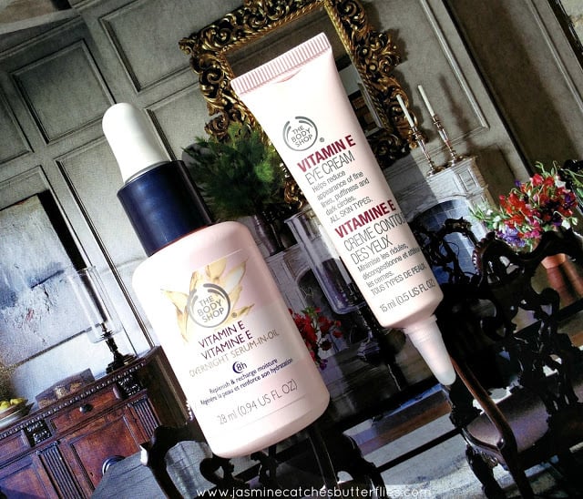 The Body Shop Vitamin E Overnight serum and Eye cream