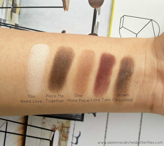 Makeup Revolution I Heart Chocolate Palette Review and Swatches