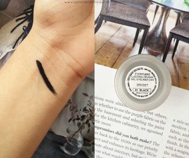 Maybelline Lasting Drama Gel Eyeliner in Noir Black Review