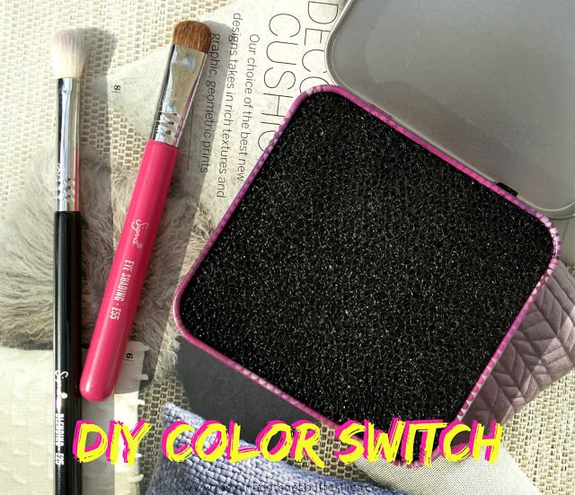 DIY Instant Colour Switching Brush Cleaner