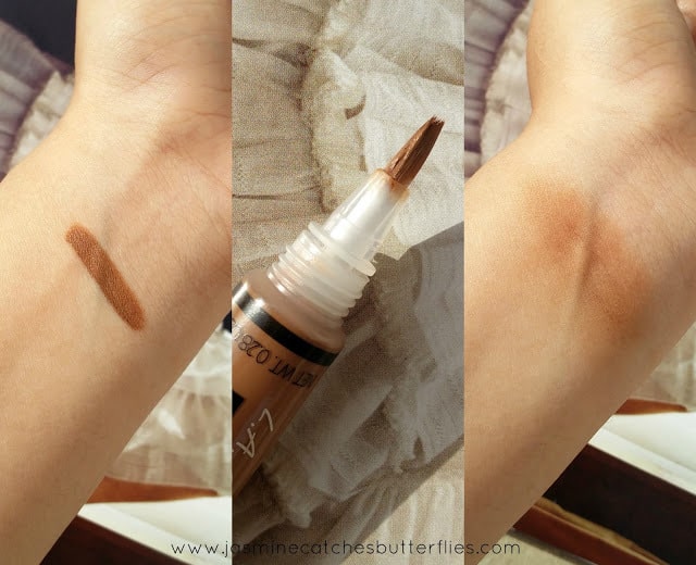 L.A. Girl HD Pro Concealer Beautiful Bronze Swatches