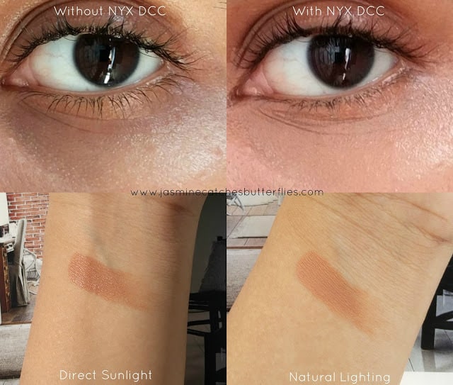 NYX Dark Circle Concealer in Deep Swatches