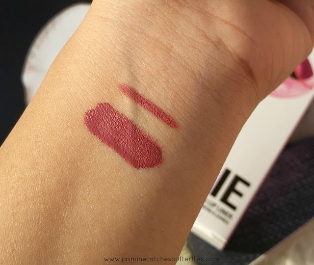 Kylie Lip Kit in Posie K Swatches 