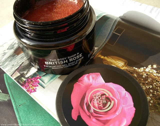 The Body Shop British Rose Exfoliating Gel Body Scrub