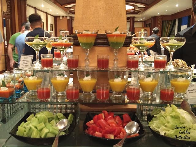 Salad Bar at French Food Festival 