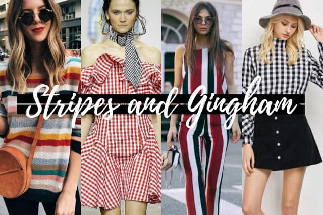 The Comeback of Stripes And Gingham 