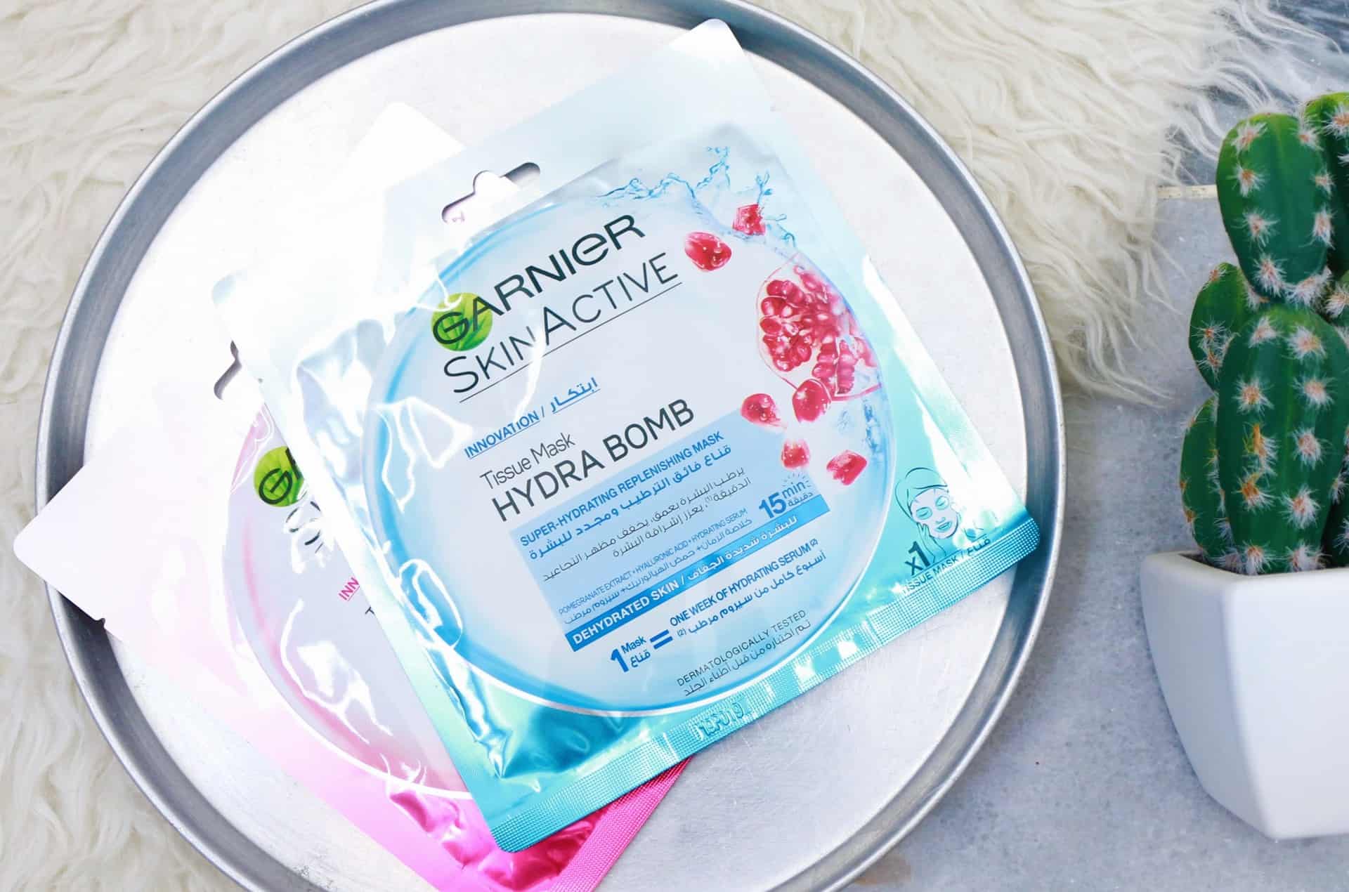 Garnier Hydra Bomb Tissue Masks