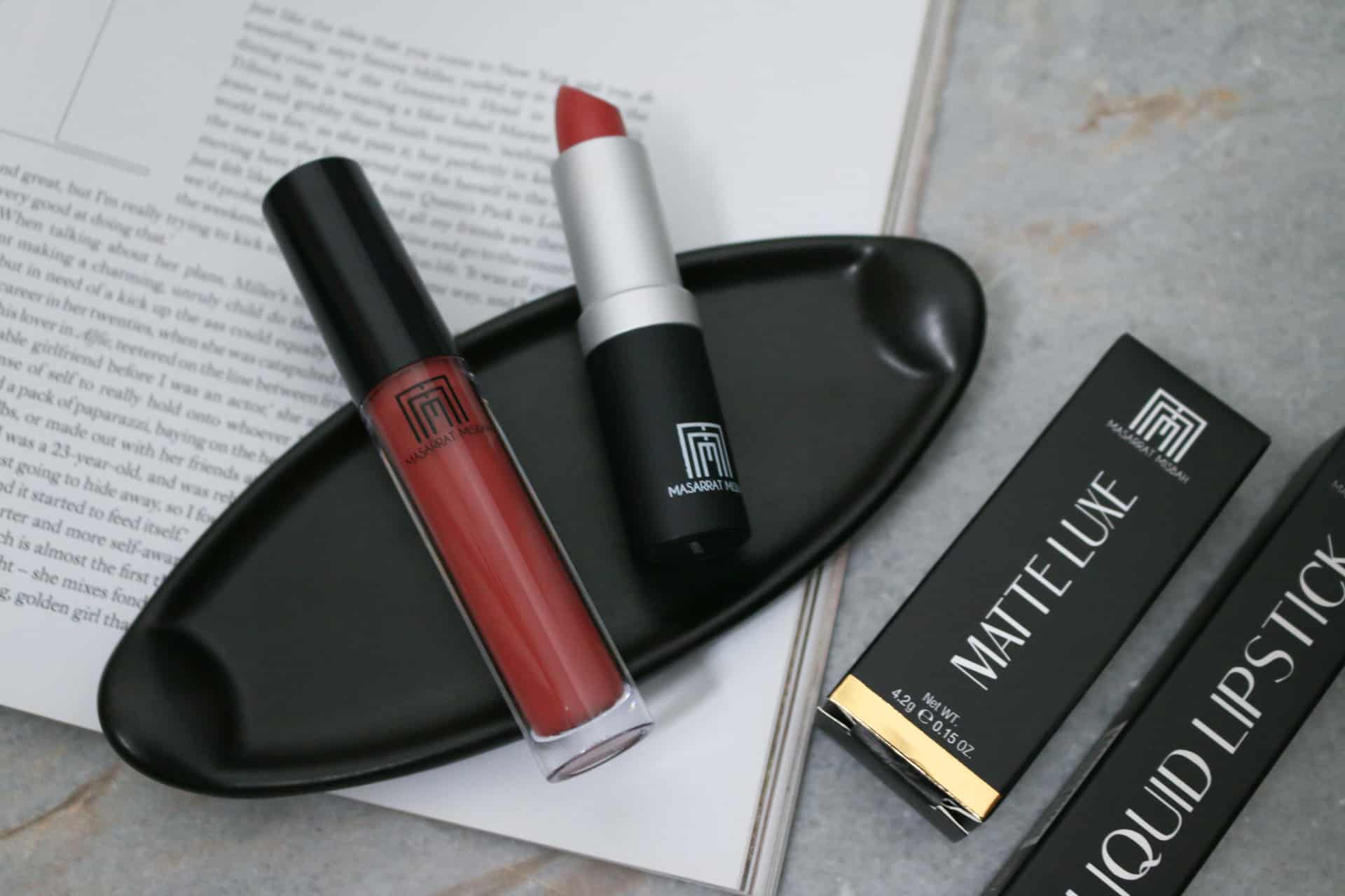 Masarrat Misbah Dolce Vita and Athena Lipsticks