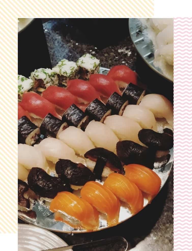 Sushi at Fujiyama