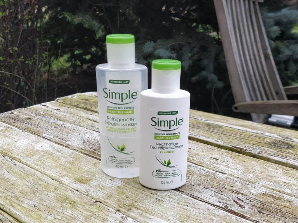 Simple Micellar Water and Moisturiser